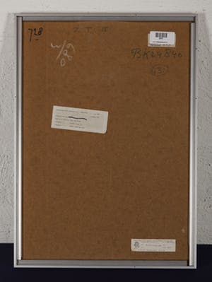 Henk de Vroom - Zonder titel IV - 1977 - acrylverf op papier - BKR Amsterdam kopen? Bied vanaf 20!