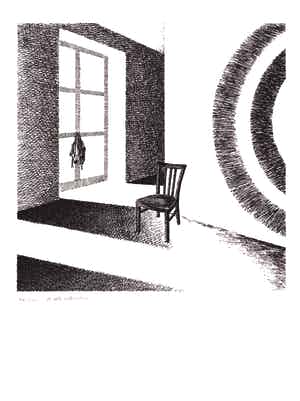 Antoon de Clerck - Stoel + Zittend figuur verkocht voor € 35!