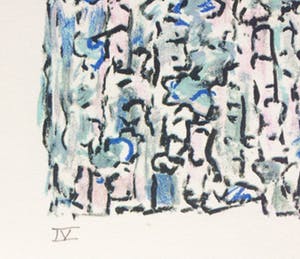 Jan Wolkers - zeefdruk uit 1993 - Winterbeelden. kopen? Bied vanaf 195!