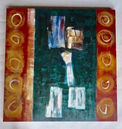 Niet of onleesbaar gesigneerd - Moving between the pattern - 3D - Gesigneerd A. Lesmour (?) kopen? Bied vanaf 1!