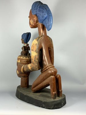 Yoruba - 200511 - African Yoruba medicin pot - Nigeria. kopen? Bied vanaf 225!