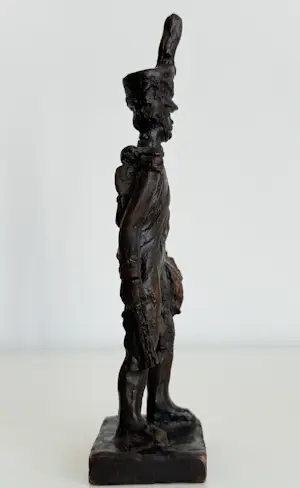 Jean en Marianne Bremers - bronzen sculptuur | 'De tamboer' | 1993 kopen? Bied vanaf 300!
