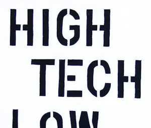 Gerard Boersma - High Tech, Low Trust (vrouw met schilderij geïnspireerd door Christopher Wool) kopen? Bied vanaf 125!