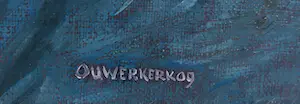 Willem Ouwerkerk - Olieverf op doek, Zelfportret kopen? Bied vanaf 1!