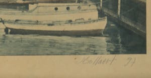 Jan Bollaert - Acryl op papier, Shirley Temple saved - Ingelijst (Groot) kopen? Bied vanaf 50!