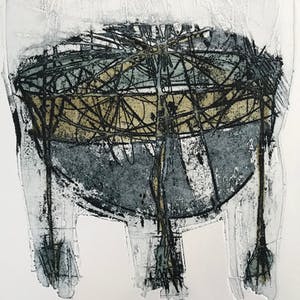 Wim Zurne - Mooie kleurenets - Gesigneerd - 23/30 - 1992 - 'Relikwie' kopen? Bied vanaf 55!