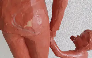 Paul Sersté - Moeder met kind en bal kopen? Bied vanaf 40!