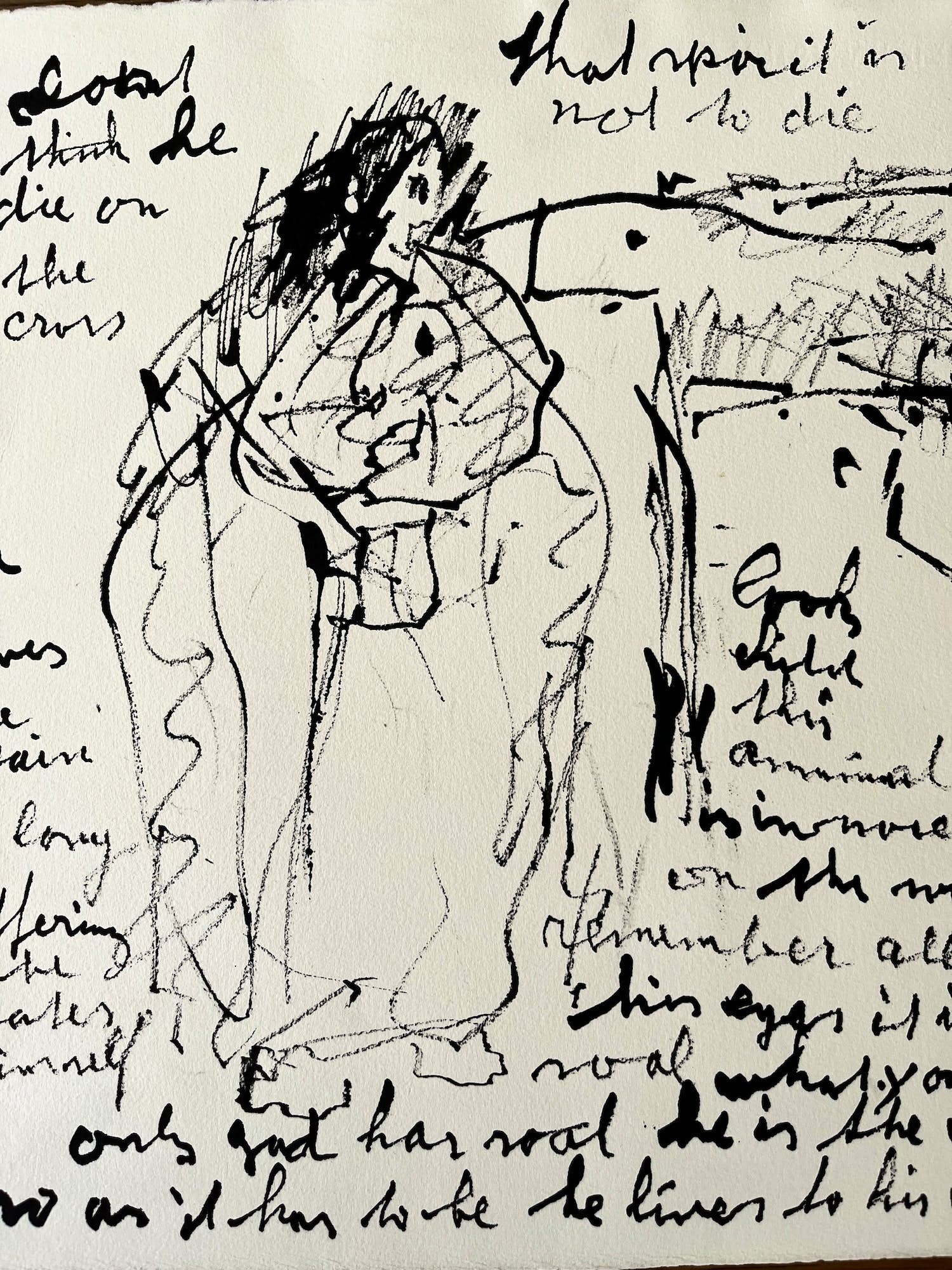 Anton Heyboer - THAT SPIRIT IS NOT TO DIE verkocht voor € 75!