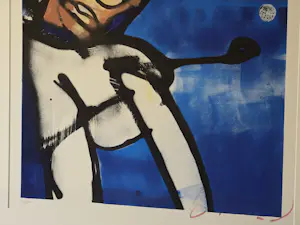 Herman Brood - De Golfer - Handgesigneerd - 76/100 kaufen? Bieten Sie von 700!