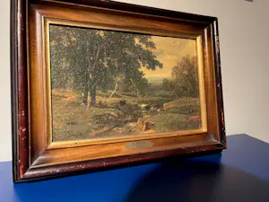 frans keelhoff - landschap met koeien kopen? Bied vanaf 100!