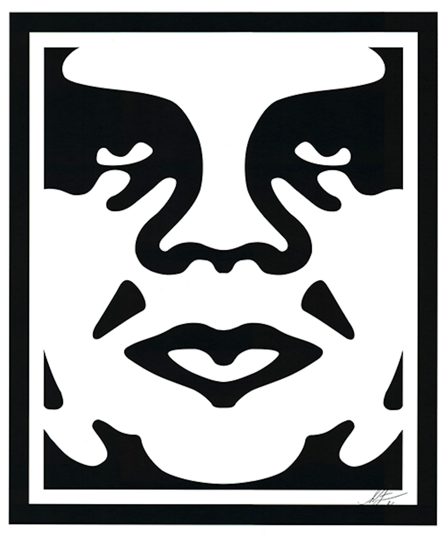 Buy Shepard Fairey - Offset-litho OBEY CREAM Handgesigneerd.? Bid from 50!