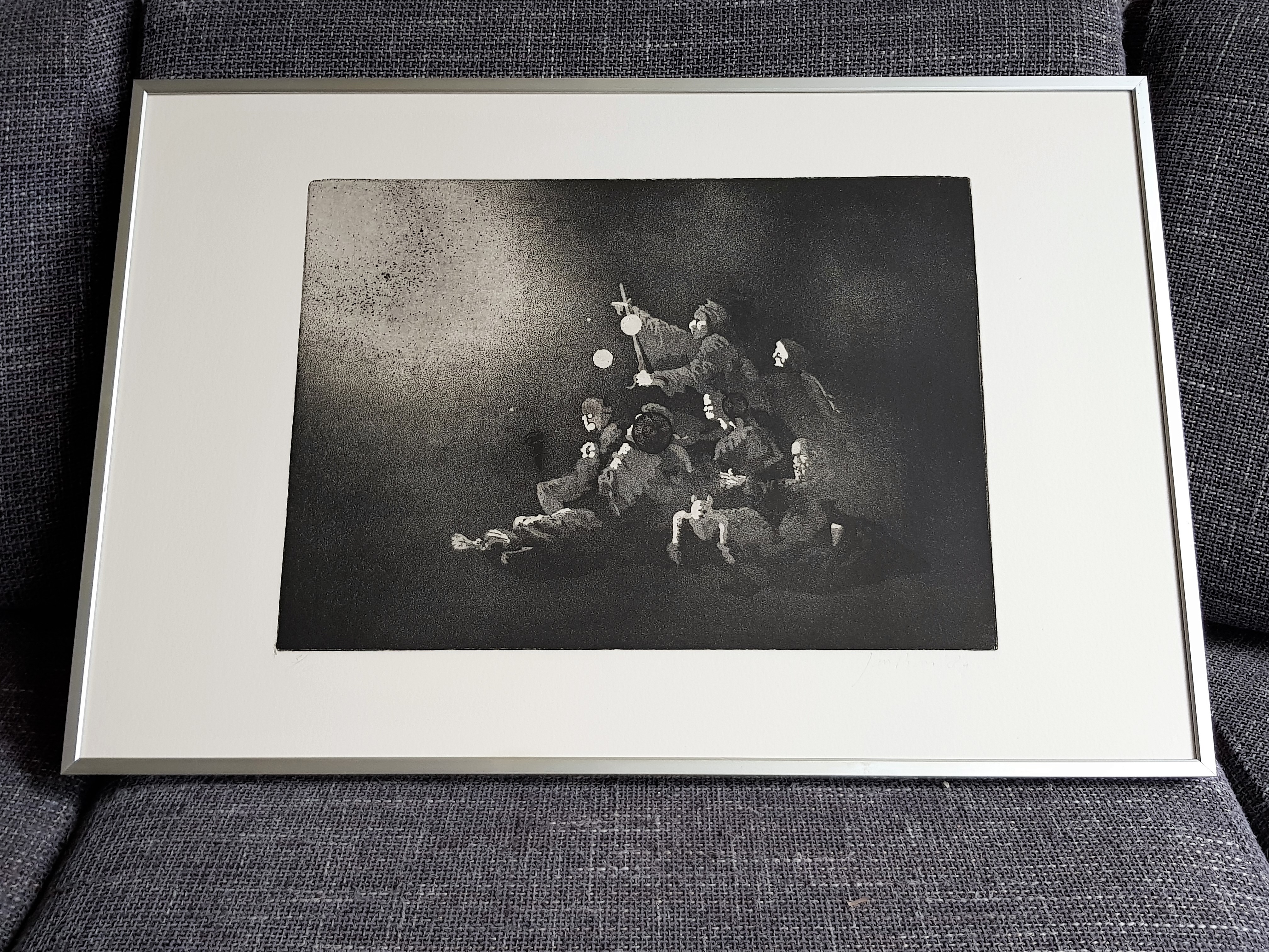 Jan Prins - Ets - Gesigneerd 1984 kopen? Bied vanaf 15!