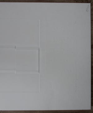 Harry van Kuyk - Reliefdruk, Geometrische diepdruk kopen? Bied vanaf 225!