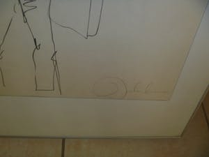 John Lennon - afgeprijst : lithografische prent uit de Bag One map kopen? Bied vanaf 79!