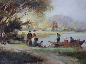 Leendert de Vogel - dorpje met overzetveer kopen? Bied vanaf 250!