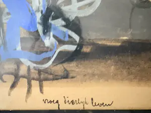 Lucebert - “Vroeg Dierlijk Leven”, signed & dated 1948, mixed media on paper kopen? Bied vanaf 2250!