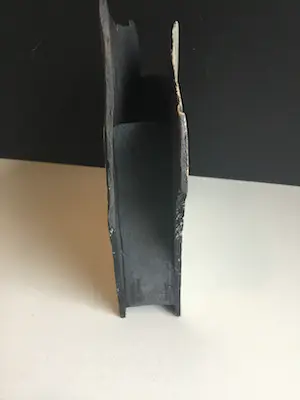 Niet of onleesbaar gesigneerd - Raku keramiek met “installatieschema” kopen? Bied vanaf 1!