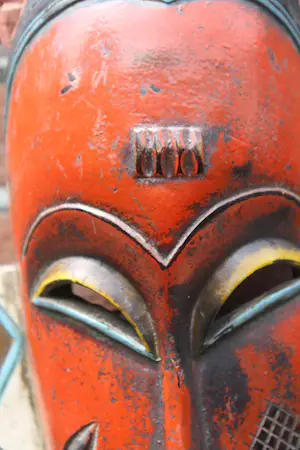 Niet of onleesbaar gesigneerd - Prachtig Afrikaans Gouro Gu Zaouli Masker (20e eeuw) kopen? Bied vanaf 1!