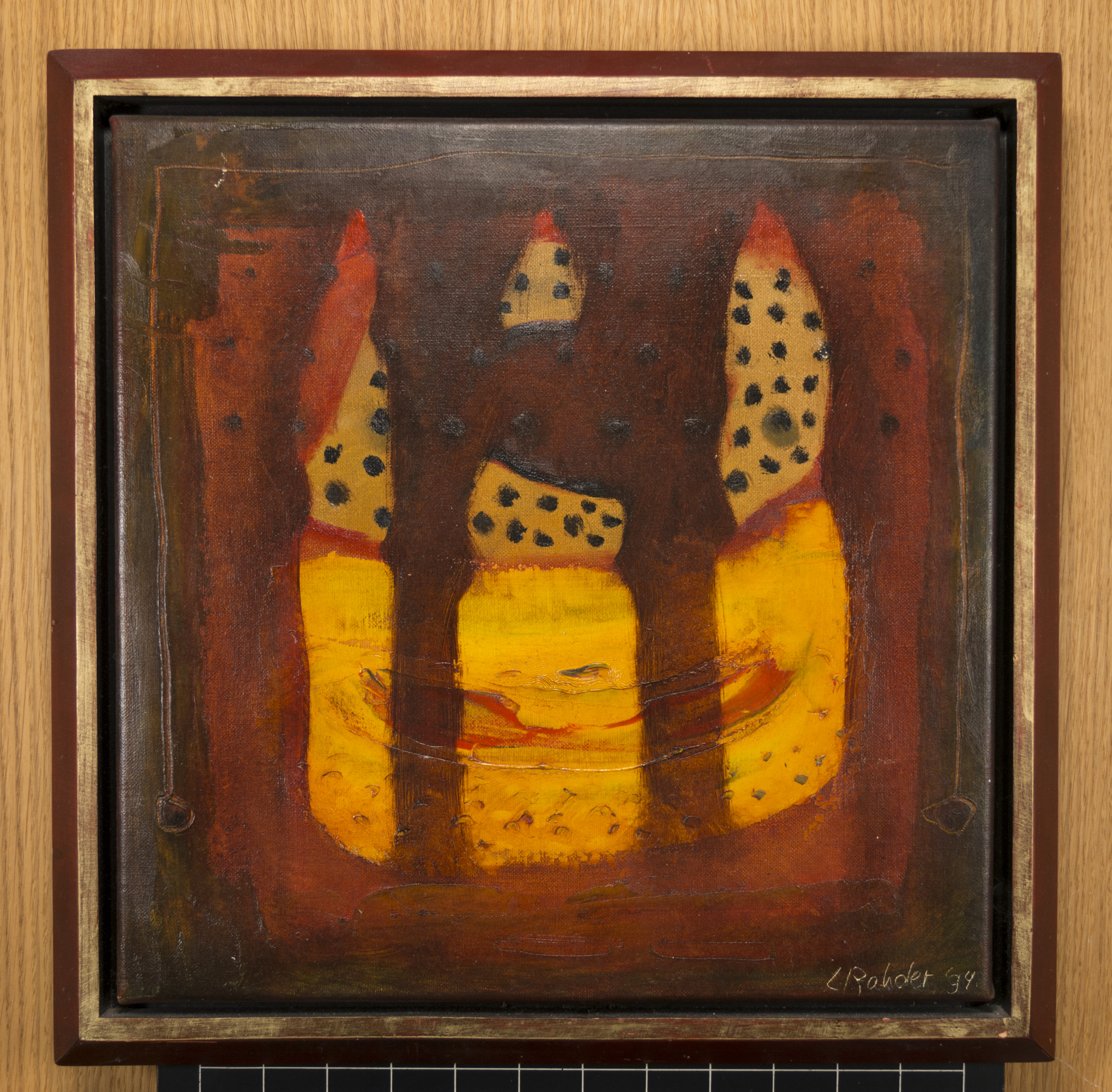 Liesbeth Rahder - Abstract verkocht voor € 100!