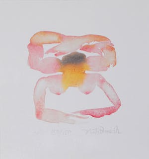 Nils Burwitz - Drie handgesigneerde zeefdrukken: Man, Crab, Abstract kopen? Bied vanaf 25!