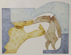 Reinhoud D'Haese - Échangé de bons procédés, metaaldruk (mooi ingelijst) kopen? Bied vanaf 275!