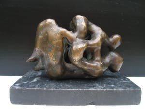 Brons (Onbekend) - "moederliefde" in brons kopen? Bied vanaf 125!