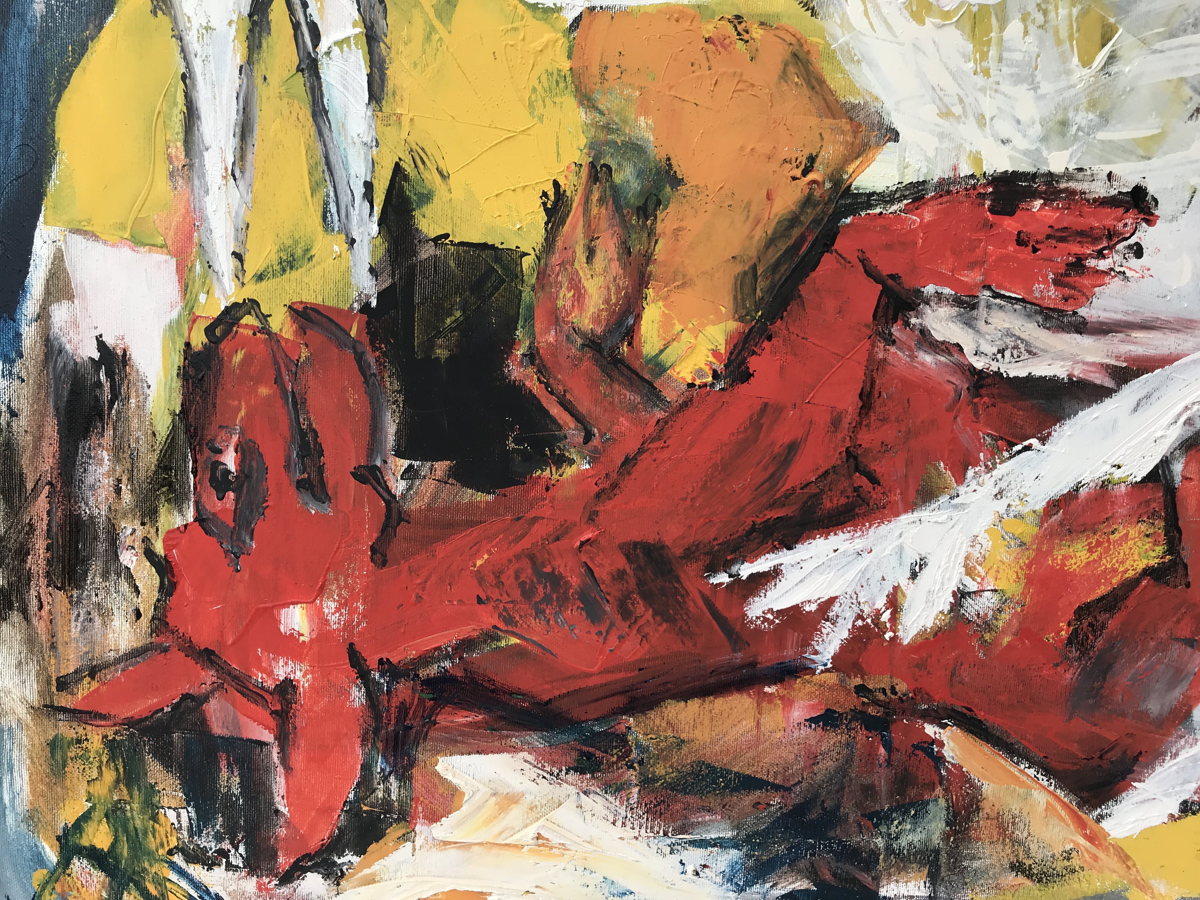 Martin van Wordragen - Olieverf op doek - Terreur in de volière 2002 kopen? Bied vanaf 590!