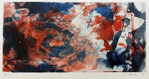 Fred Thieler - Signierte Original Aquatinta Radierung von 1968 - 30 Ex. - sehr rar - Informel kopen? Bied vanaf 450!