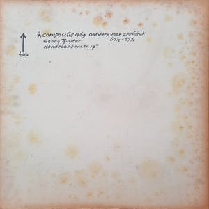 Georg Ruijter - Compositie 4 [unicum] - 21943 - ingelijst kopen? Bied vanaf 275!