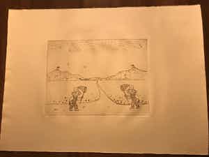 Pieter Holstein - Twee vlindervangertjes verkocht voor € 45!