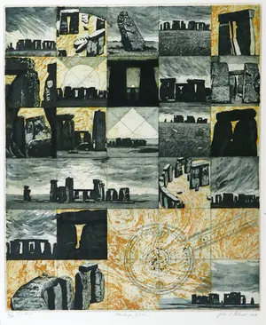 John E. Palmer - Ets, Stonehenge Vistas kopen? Bied vanaf 1!