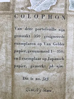 Dirk Hidde Nijland - De Zuiderzeewerken een schetsboek - 1932 - kopen? Bied vanaf 40!