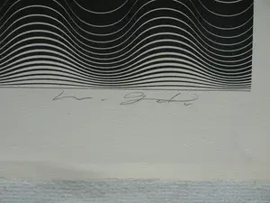 Niet of onleesbaar gesigneerd - Zeefdruk , Kinetisch , Op-Art – No 37 – gesigneerd - 1978 – 65 x 60 cm kopen? Bied vanaf 1!
