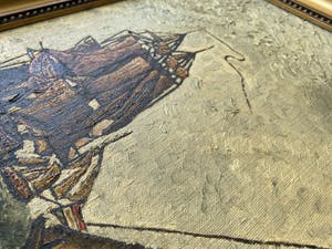 Niet of onleesbaar gesigneerd - Hollandse school - zee kopen? Bied vanaf 1!