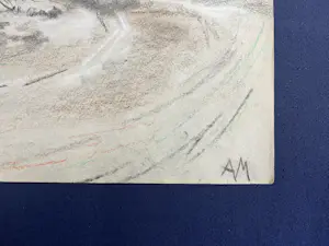 Anton Mauve (sr.) - Heidelandschap met twee houtsprokkelaars en een paardenkar op een pad kopen? Bied vanaf 240!