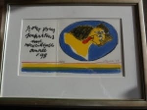 Corneille - Nieuwjaarskaart Corneille HANDGESIGNEERD kopen? Bied vanaf 100!