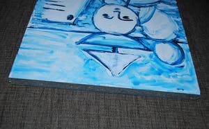 Rob van Trier - Scene aan het strand - olieverf uit 2004 kopen? Bied vanaf 1!