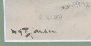 Willem G.F. Jansen - Schapen met schaapsherder in de winter kopen? Bied vanaf 100!