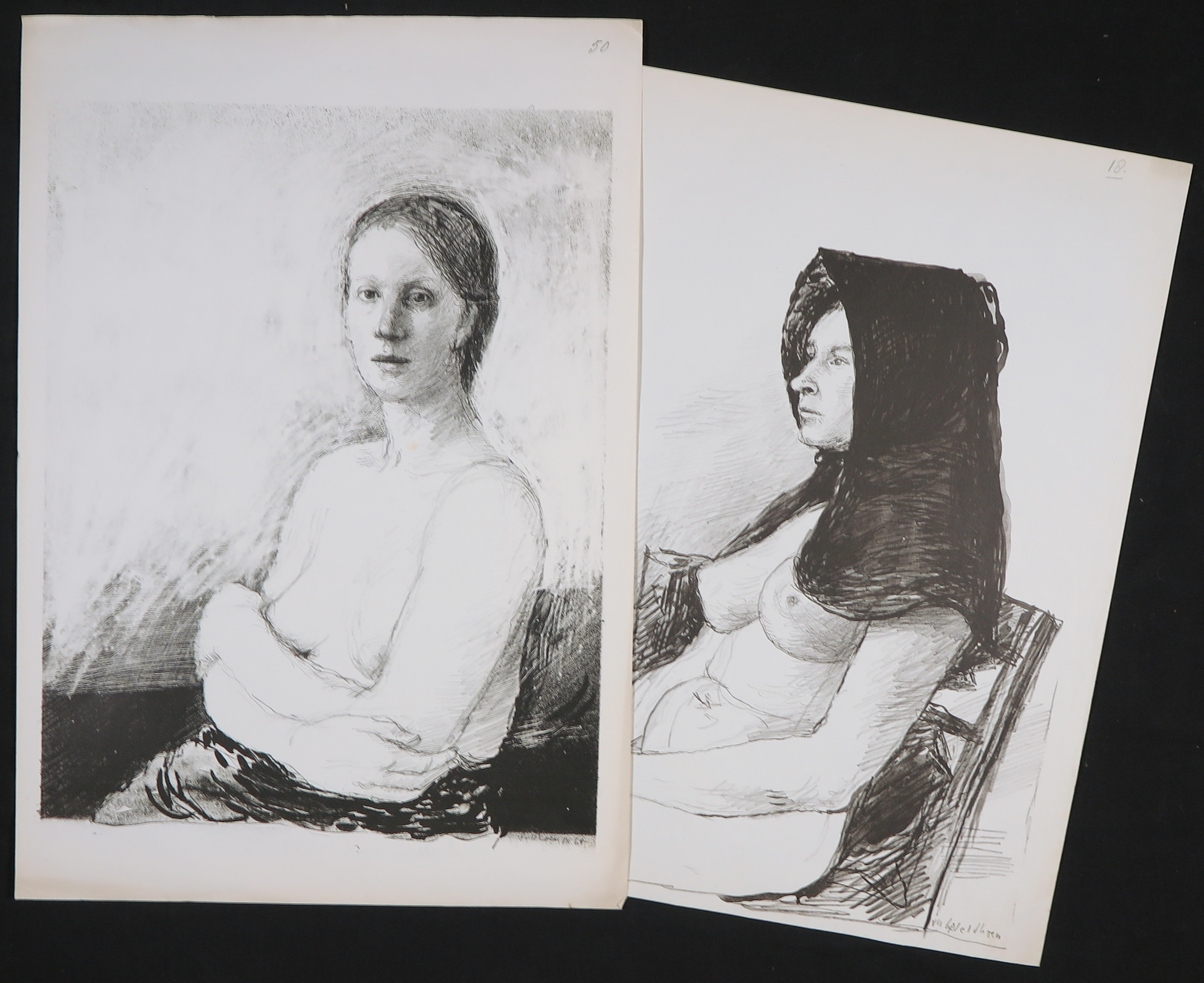 Aat Veldhoen - Lot van twee rotaprints kopen? Bied vanaf 1!