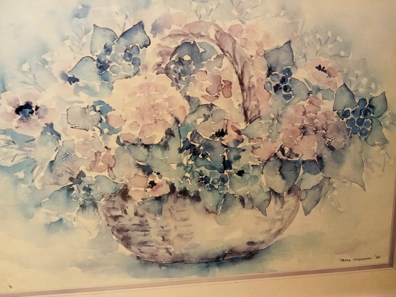 Trudy Huyskamp - Bloemenmandje kopen? Bied vanaf 45!