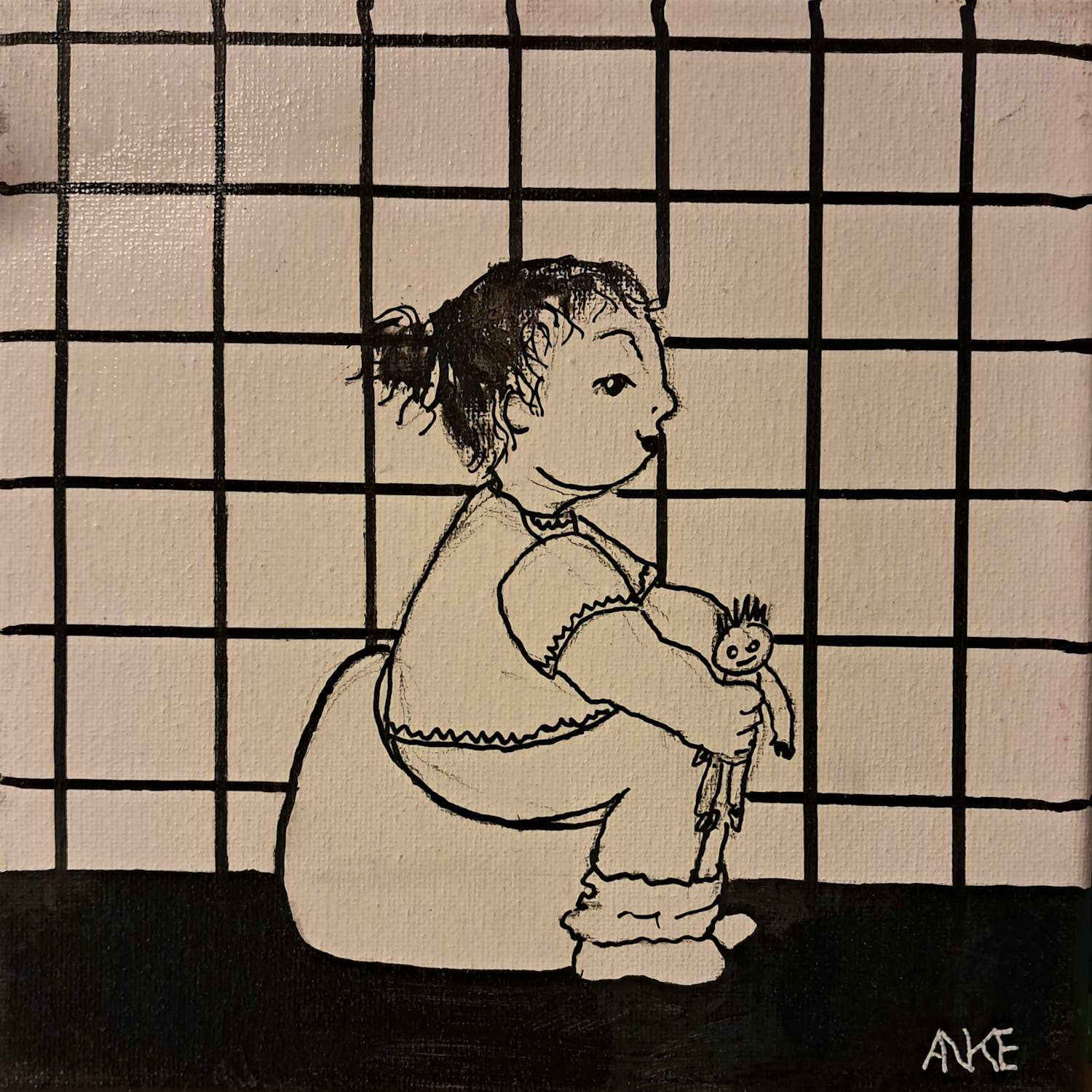 Anke Peddemors - Op het potje zwart/ wit kopen? Bied vanaf 28!