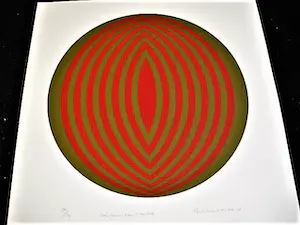 Rob Schotman - Nederlands jaren 60 PoP Art Litho - CircumCentrisch - gesigneerd kopen? Bied vanaf 28!