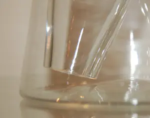 Willem Noyons - Helder glazen dubbelvaas -Goods kopen? Bied vanaf 65!