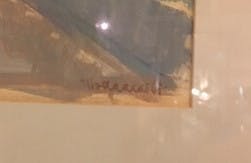 Frans Hollaardt - gouache, straat met mensen kopen? Bied vanaf 95!