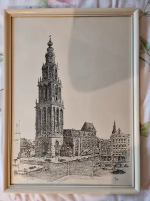 Niet of onleesbaar gesigneerd - Martinitoren groningen kaufen? Bieten Sie von 10!