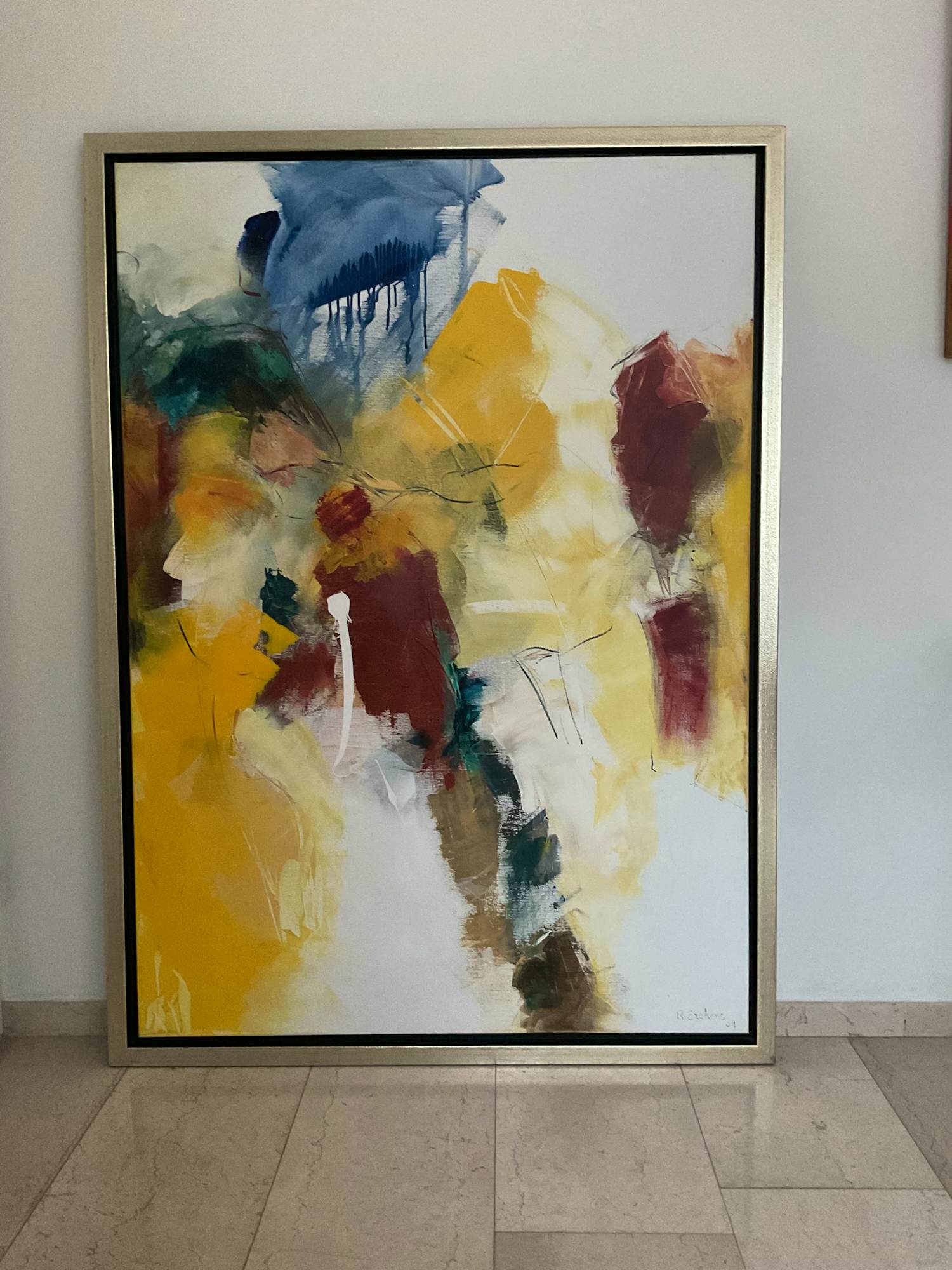 Ria Erckens - Abstract verkocht voor € 350!