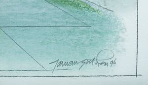 Jan van Goethem - Venetië, pastelkrijt tekening op papier kopen? Bied vanaf 50!