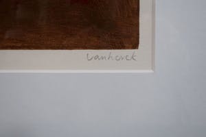 Hans Vanhorck - Litho, Labyrinth (rond) - Ingelijst (Galerieprijs €816,80) Zeer goede staat! kopen? Bied vanaf 30!