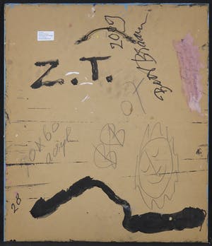 Bert Braam - Acryl op paneel, Zonder titel kopen? Bied vanaf 50!