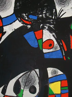 Joan Miro - Hommage à San Lazzaro - Originele lithografie - 1975 kopen? Bied vanaf 100!